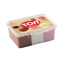 Мороженое ТОП ТРИО в ассортименте 400гр РБ